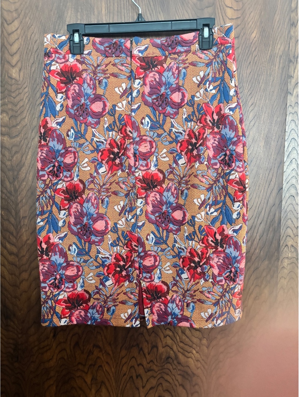 Maeve by Anthropologie Floral Jacquard Pencil Skirt Medium